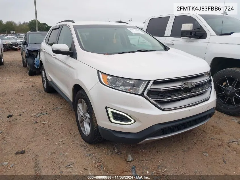 2FMTK4J83FBB61724 2015 Ford Edge Sel