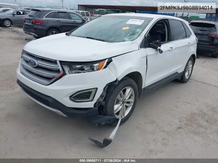 2FMPK3J98GBB94014 2016 Ford Edge Sel