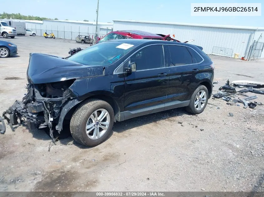 2FMPK4J96GBC26514 2016 Ford Edge Sel