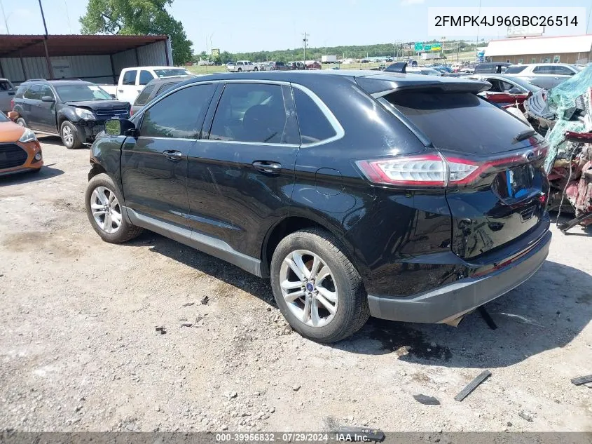 2FMPK4J96GBC26514 2016 Ford Edge Sel