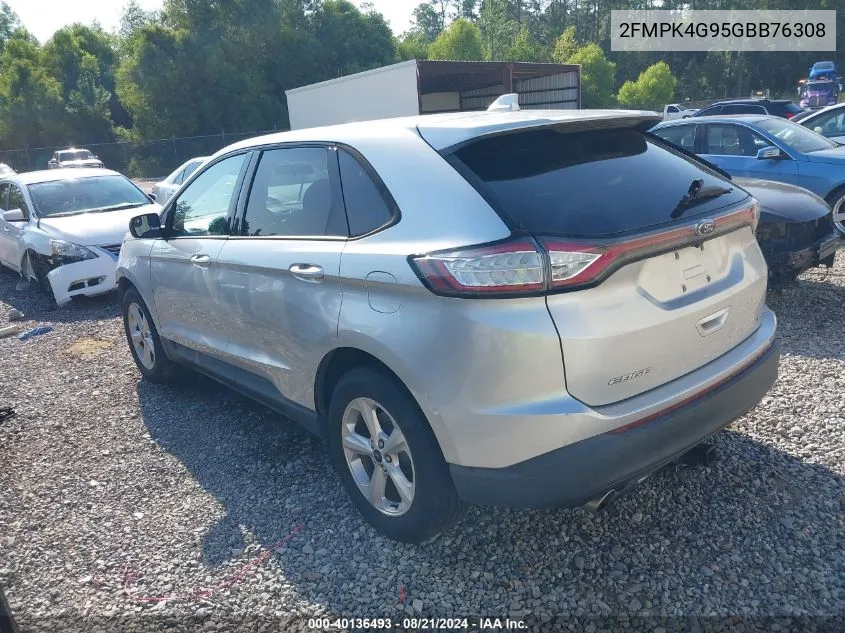 2FMPK4G95GBB76308 2016 Ford Edge Se