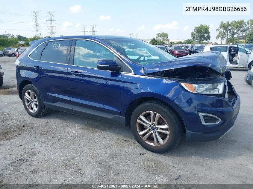 2FMPK4J98GBB26656 2016 Ford Edge Sel