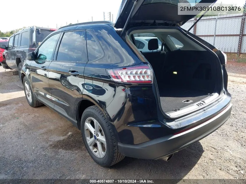 2FMPK3G91GBC13476 2016 Ford Edge Se