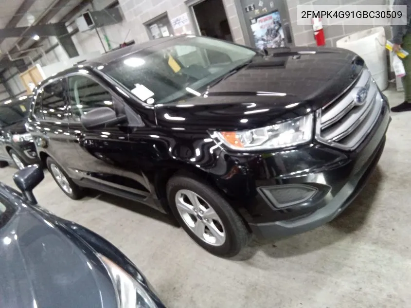 2016 Ford Edge Se VIN: 2FMPK4G91GBC30509 Lot: 40588961