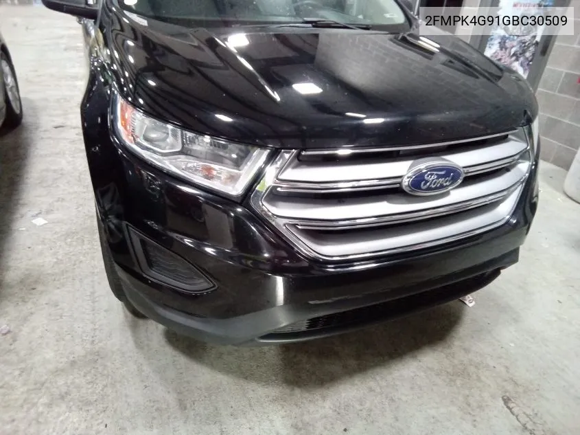 2016 Ford Edge Se VIN: 2FMPK4G91GBC30509 Lot: 40588961