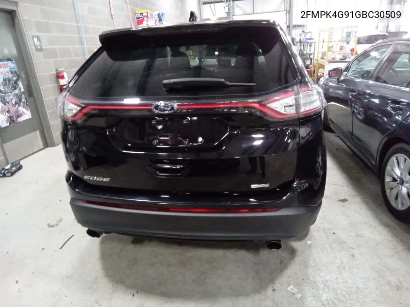 2016 Ford Edge Se VIN: 2FMPK4G91GBC30509 Lot: 40588961