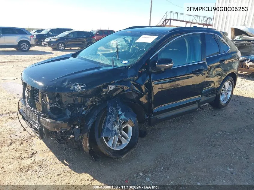 2FMPK3J90GBC06253 2016 Ford Edge Sel