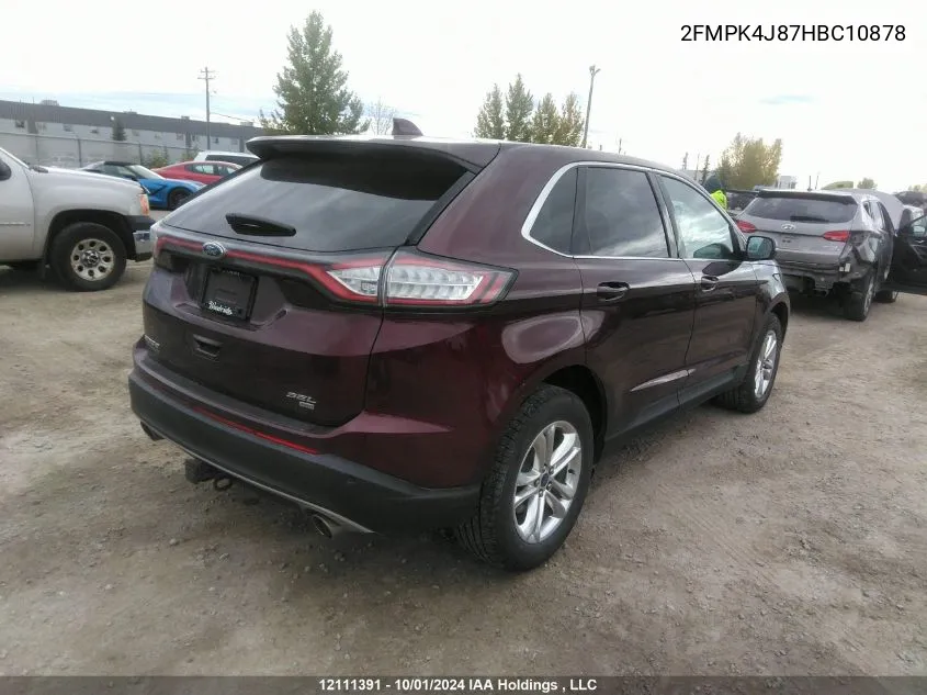 2FMPK4J87HBC10878 2017 Ford Edge Sel