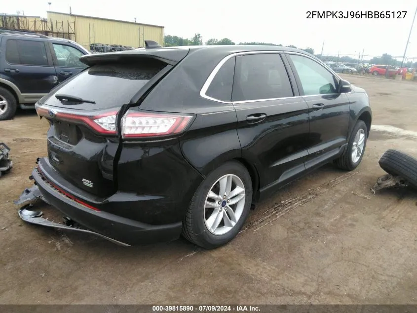 2017 Ford Edge Sel VIN: 2FMPK3J96HBB65127 Lot: 39815890