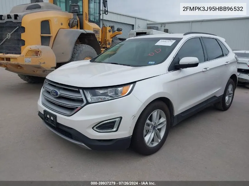 2017 Ford Edge Sel VIN: 2FMPK3J95HBB96532 Lot: 39937279