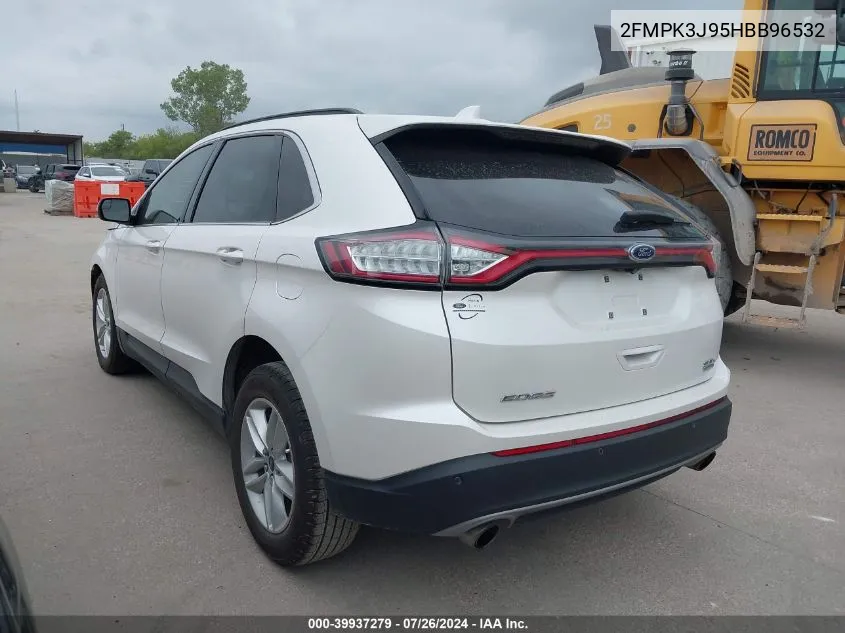 2017 Ford Edge Sel VIN: 2FMPK3J95HBB96532 Lot: 39937279