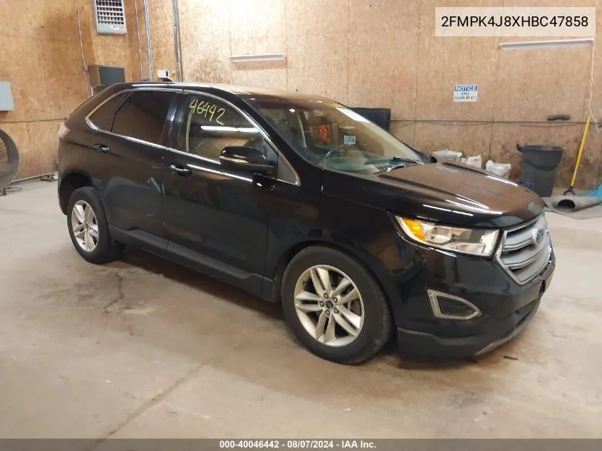 2FMPK4J8XHBC47858 2017 Ford Edge Sel