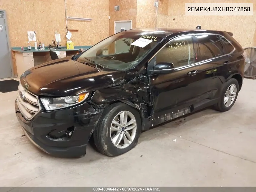 2FMPK4J8XHBC47858 2017 Ford Edge Sel