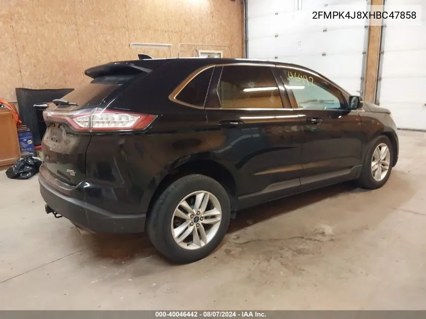 2FMPK4J8XHBC47858 2017 Ford Edge Sel