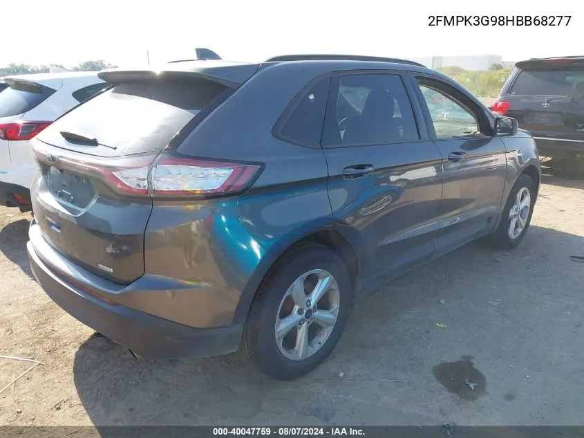 2FMPK3G98HBB68277 2017 Ford Edge Se