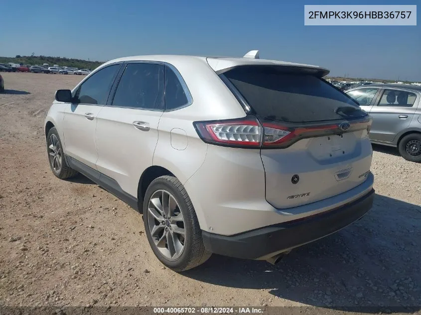 2FMPK3K96HBB36757 2017 Ford Edge Titanium