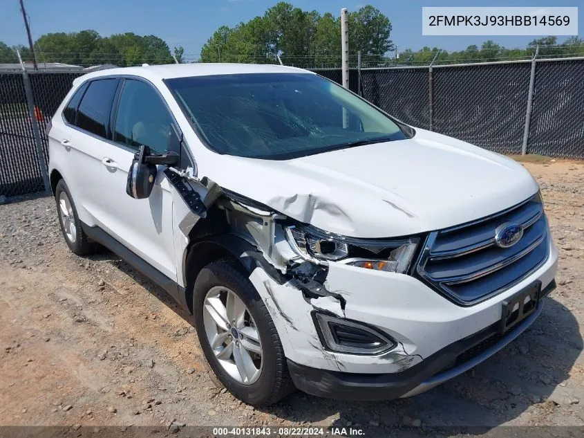 2FMPK3J93HBB14569 2017 Ford Edge Sel