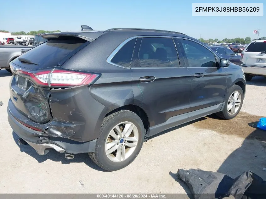 2FMPK3J88HBB56209 2017 Ford Edge Sel