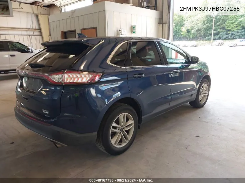 2FMPK3J97HBC07255 2017 Ford Edge Sel