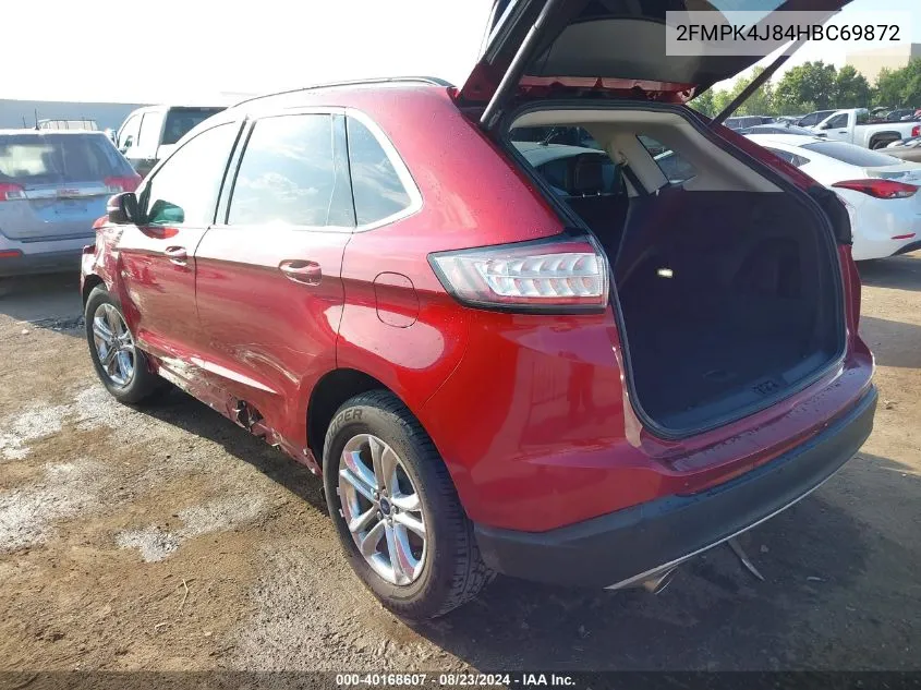 2FMPK4J84HBC69872 2017 Ford Edge Sel