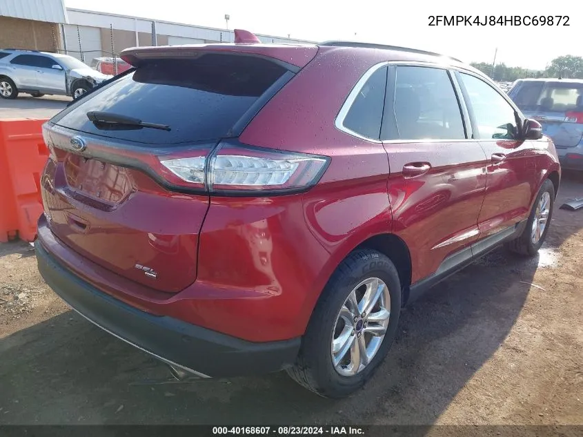 2FMPK4J84HBC69872 2017 Ford Edge Sel