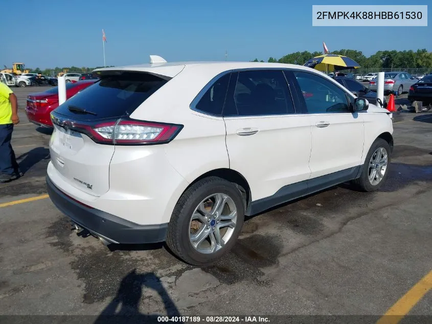 2FMPK4K88HBB61530 2017 Ford Edge Titanium