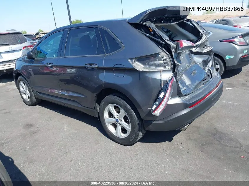 2FMPK4G97HBB37866 2017 Ford Edge Se