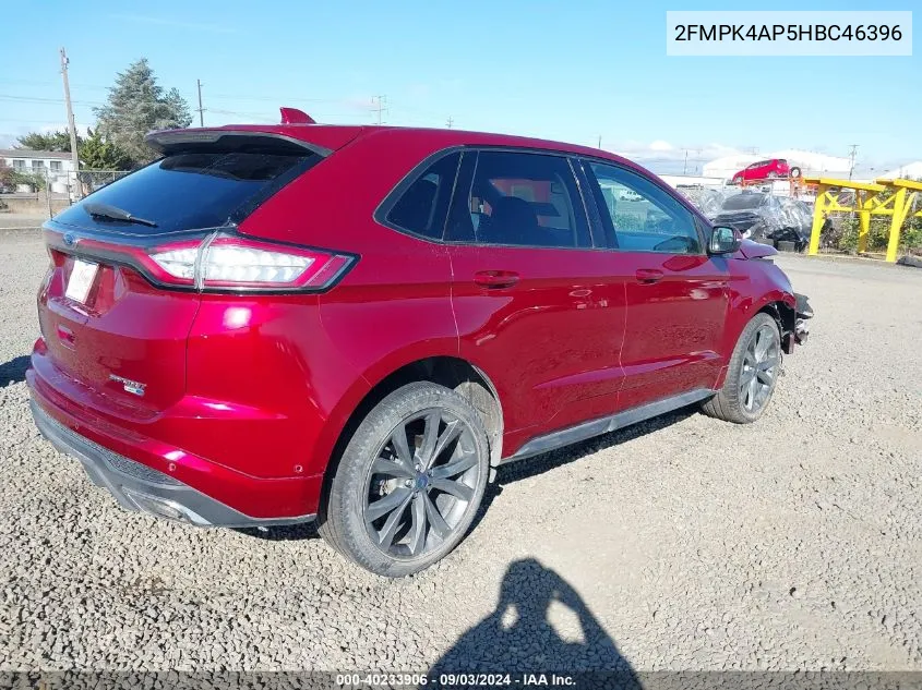 2FMPK4AP5HBC46396 2017 Ford Edge Sport