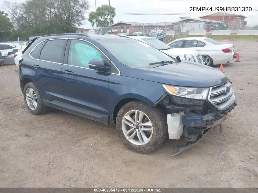 2FMPK4J99HBB31320 2017 Ford Edge Sel