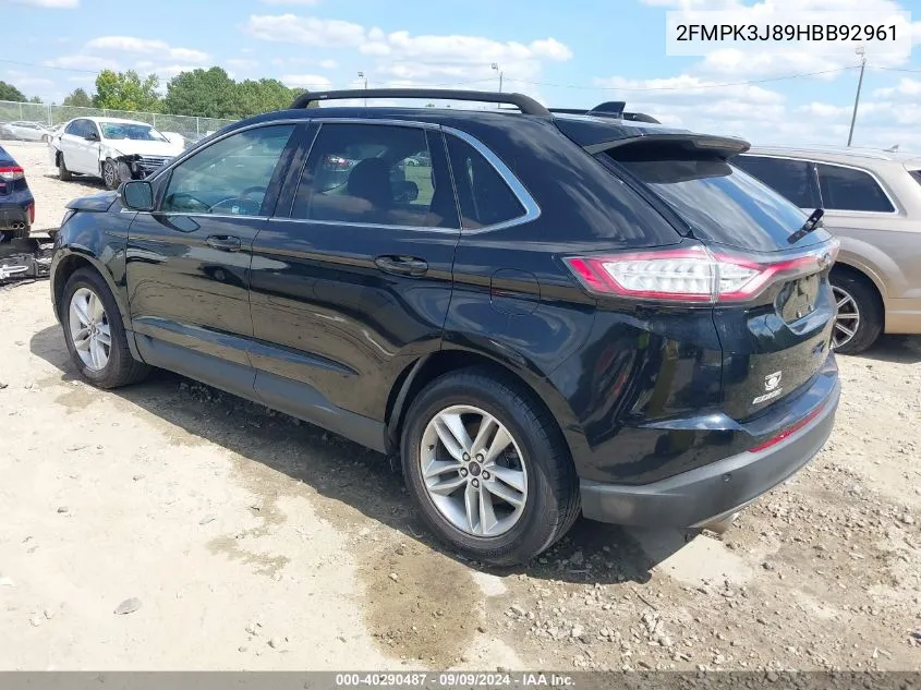 2FMPK3J89HBB92961 2017 Ford Edge Sel