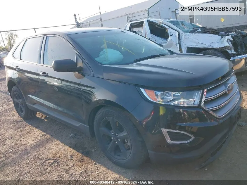 2FMPK4G95HBB67593 2017 Ford Edge Se