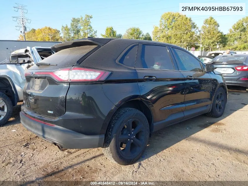 2FMPK4G95HBB67593 2017 Ford Edge Se