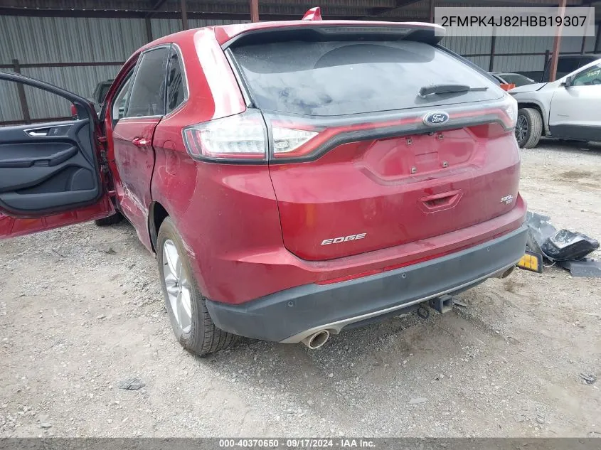 2FMPK4J82HBB19307 2017 Ford Edge Sel