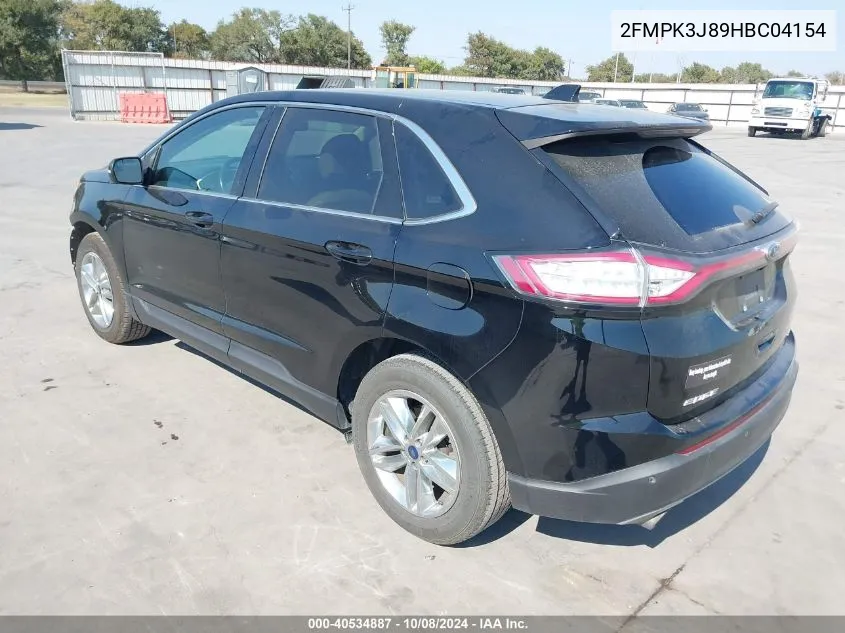 2FMPK3J89HBC04154 2017 Ford Edge Sel