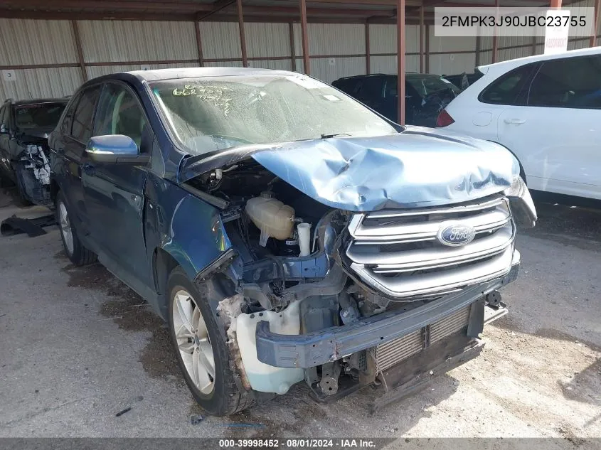 2FMPK3J90JBC23755 2018 Ford Edge Sel