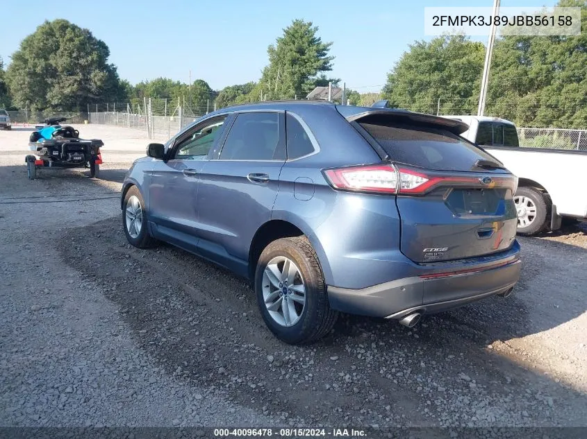 2FMPK3J89JBB56158 2018 Ford Edge Sel