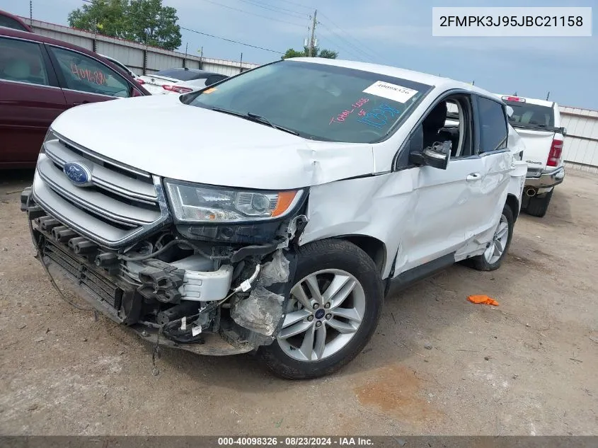 2FMPK3J95JBC21158 2018 Ford Edge Sel