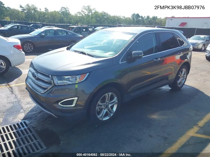 2FMPK3K98JBB07976 2018 Ford Edge Titanium