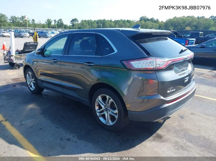 2FMPK3K98JBB07976 2018 Ford Edge Titanium