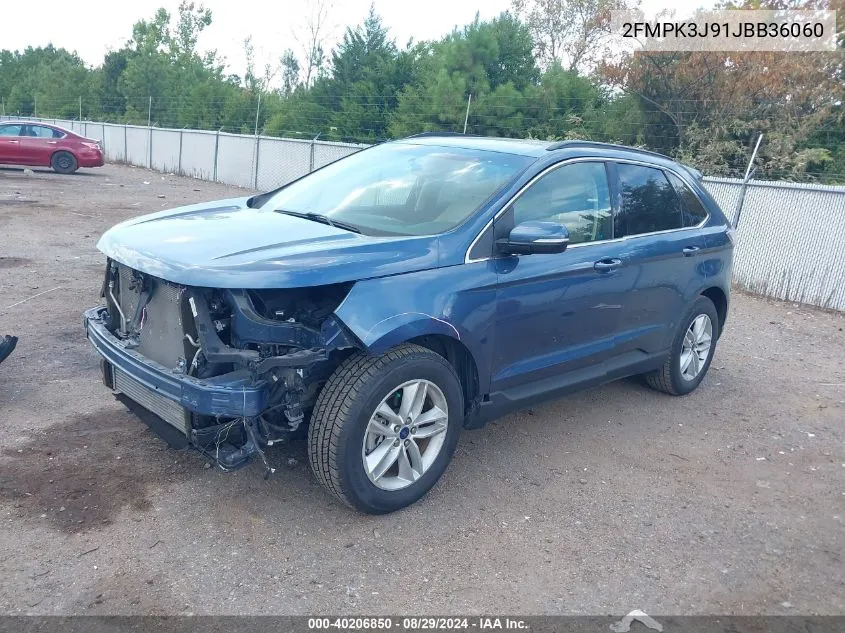 2FMPK3J91JBB36060 2018 Ford Edge Sel