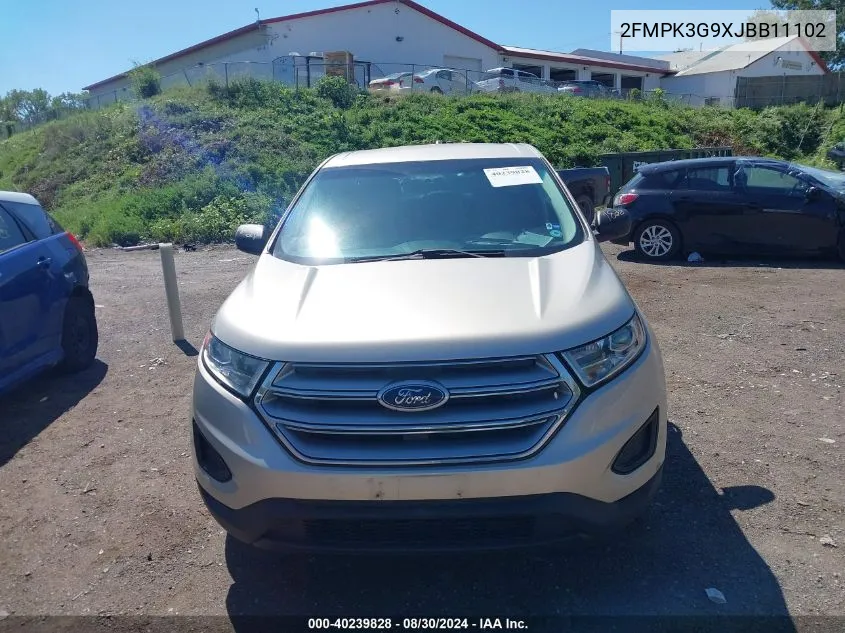 2FMPK3G9XJBB11102 2018 Ford Edge Se