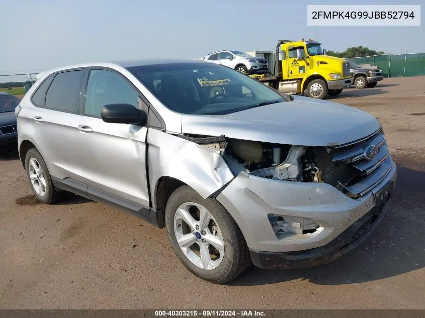 2FMPK4G99JBB52794 2018 Ford Edge Se