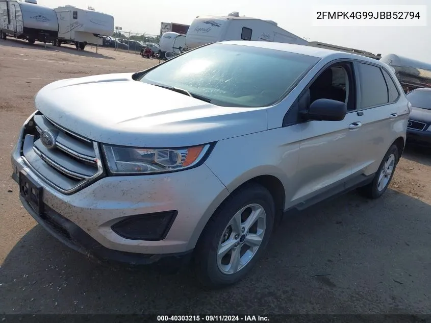 2FMPK4G99JBB52794 2018 Ford Edge Se