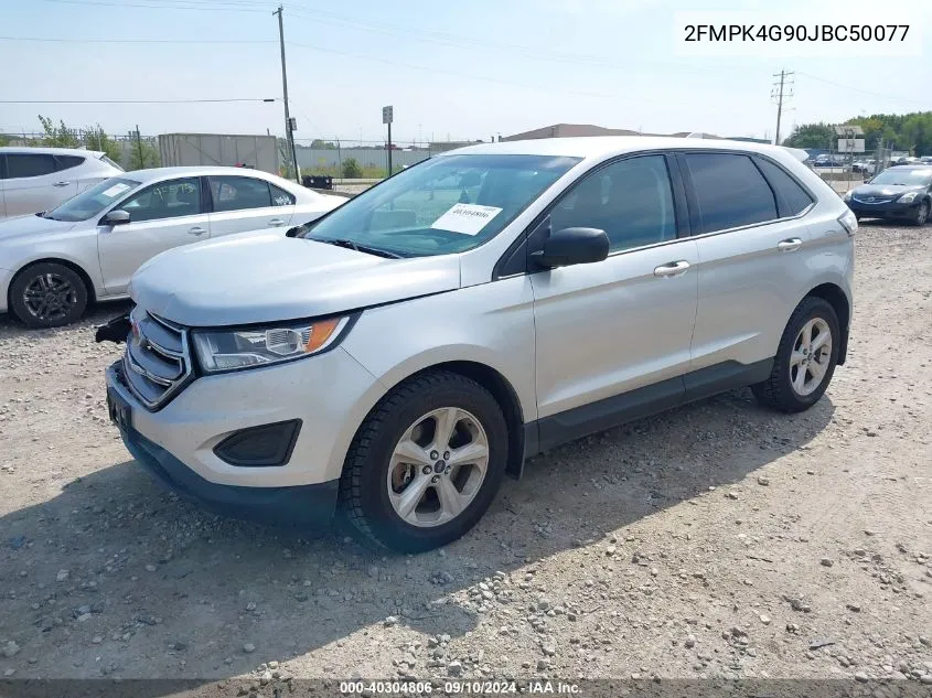 2FMPK4G90JBC50077 2018 Ford Edge Se