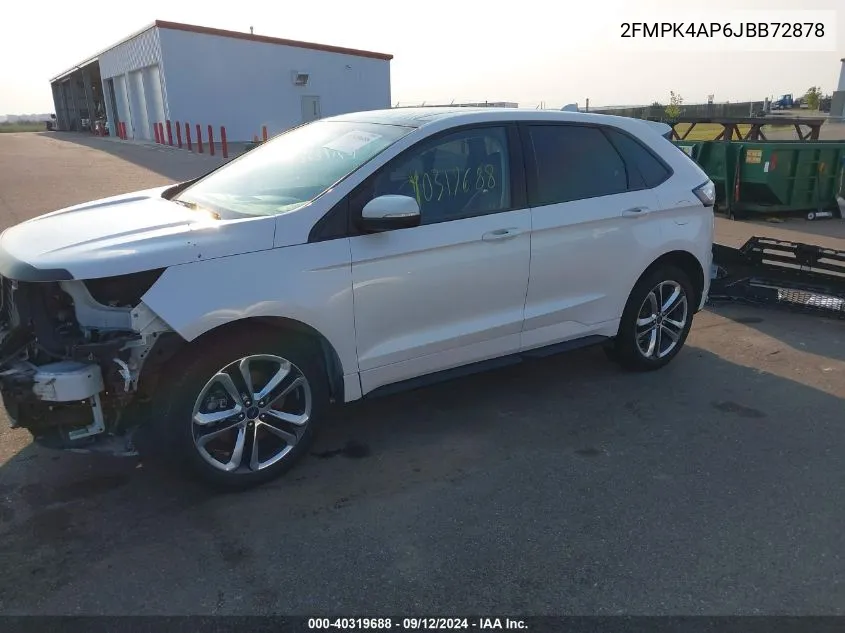 2FMPK4AP6JBB72878 2018 Ford Edge Sport