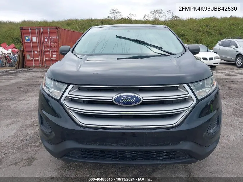 2018 Ford Edge Titanium VIN: 2FMPK4K93JBB42530 Lot: 40485515