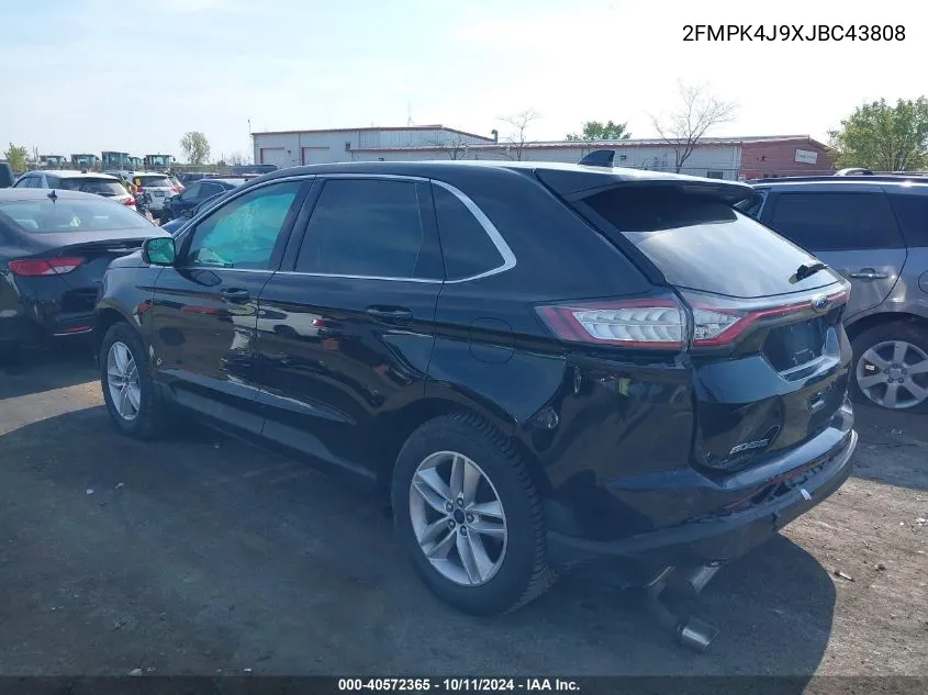 2FMPK4J9XJBC43808 2018 Ford Edge Sel