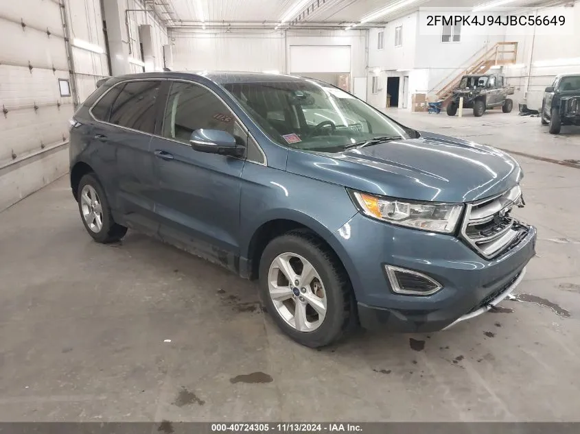 2FMPK4J94JBC56649 2018 Ford Edge Sel