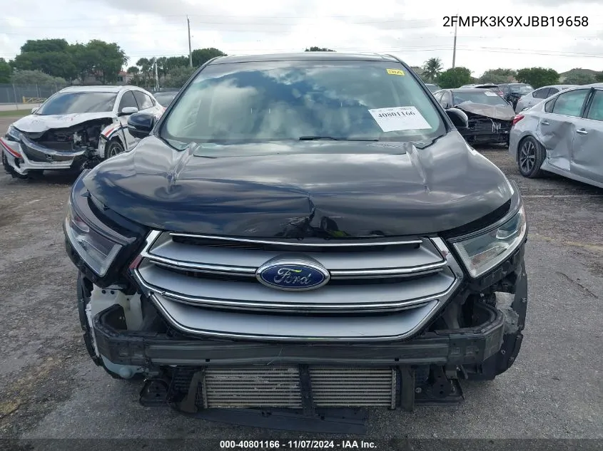 2FMPK3K9XJBB19658 2018 Ford Edge Titanium