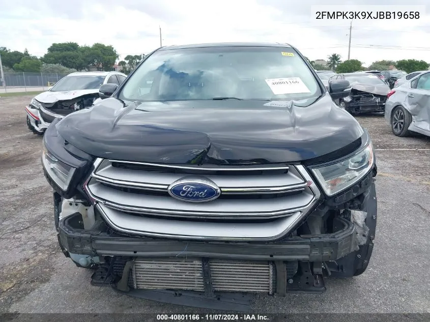 2FMPK3K9XJBB19658 2018 Ford Edge Titanium